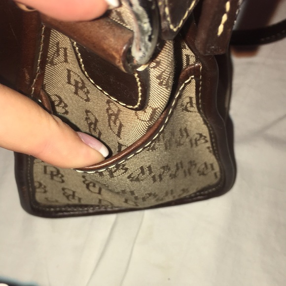 Dooney & Bourke Signature Fabric Double Pocket - Picture 10 of 16